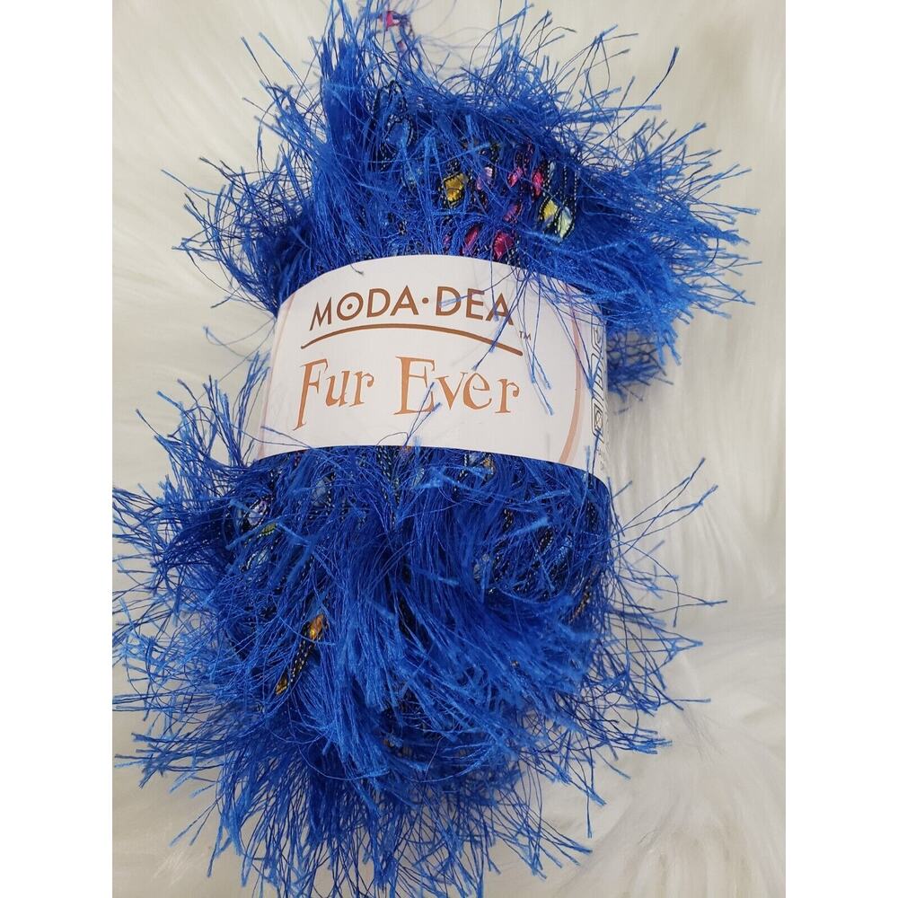 NEW Eyelash BLUE‎ HEAVEN Moda Dea Fur Ever